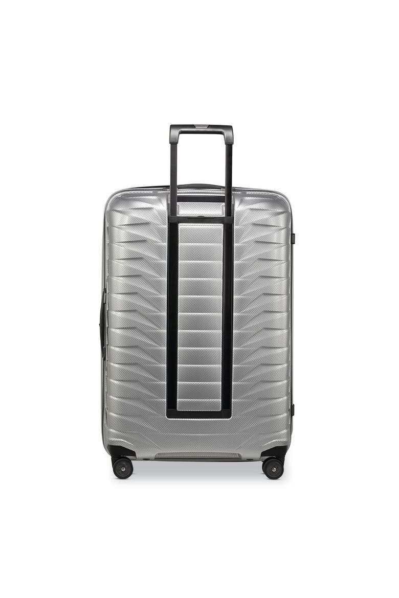Proxis Hardside 29" Large Checked Spinner Luggage, Alternate, color, Silver