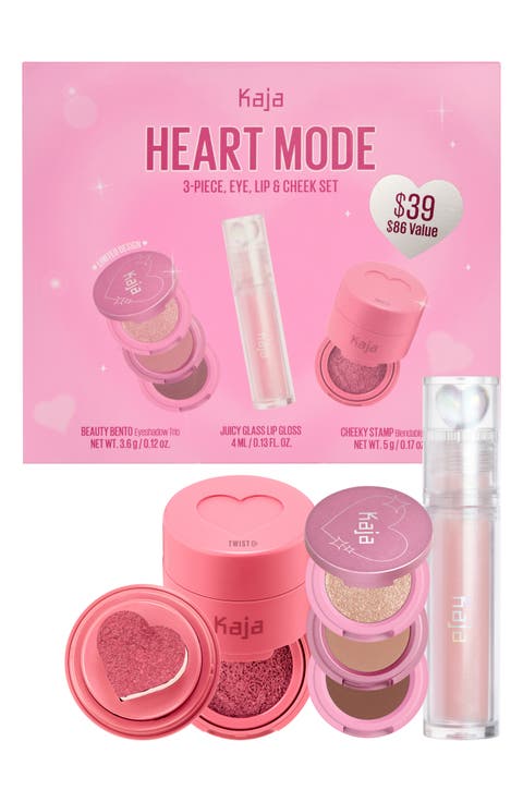 Best of Kaja Eye, Cheek & Lip Set $86 Value