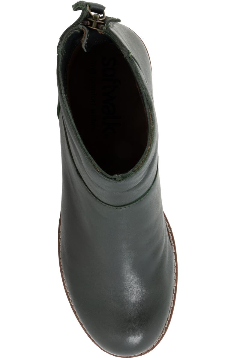 SoftWalk<sup>®</sup> Elmhurst Bootie, Alternate, color, Dark Green