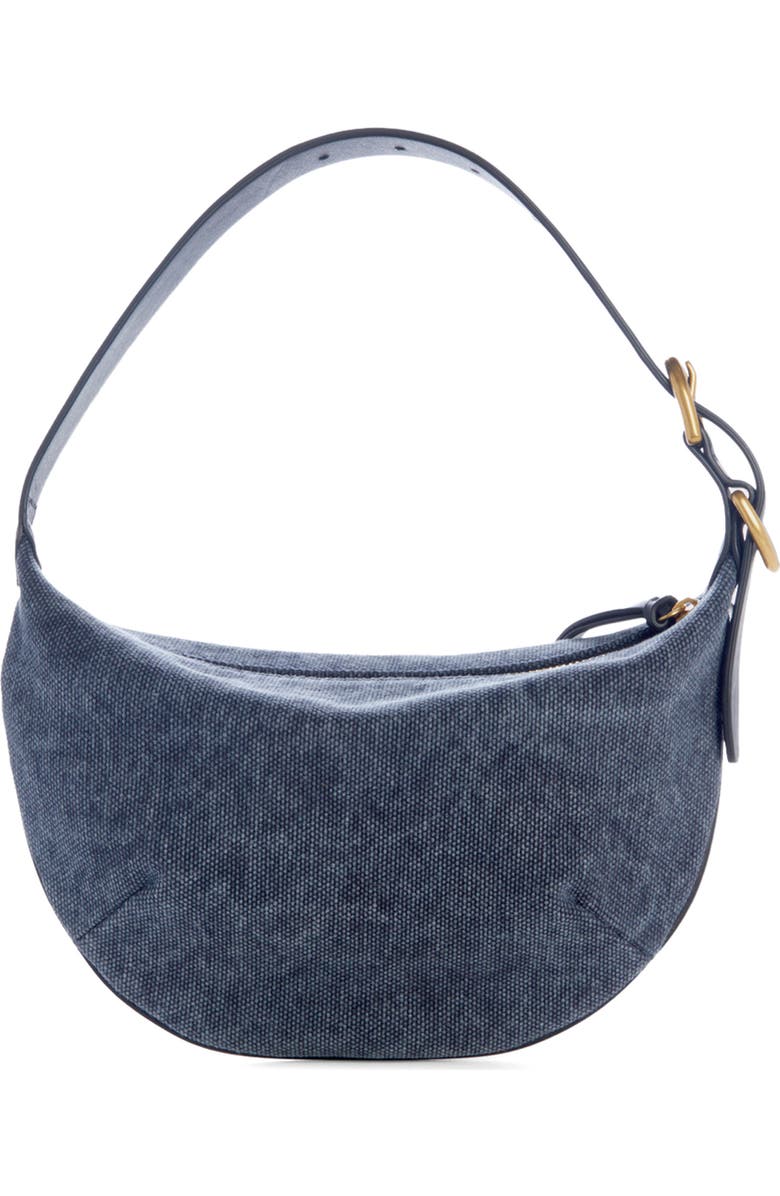 rag & bone Small Mercer Canvas Hobo Bag, Alternate, color, Mid