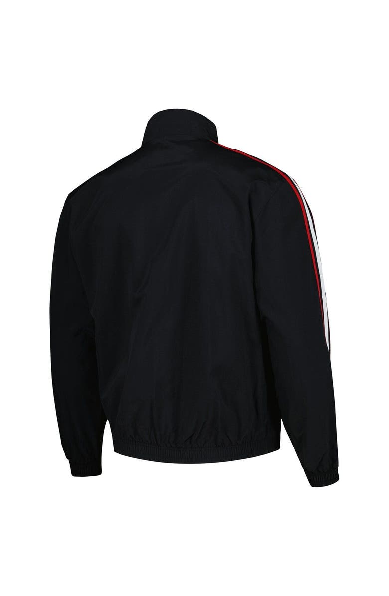 adidas Men's adidas Black Manchester United 2022/23 On-Field Team Logo Anthem Reversible Full-Zip Jacket, Alternate, color, Black