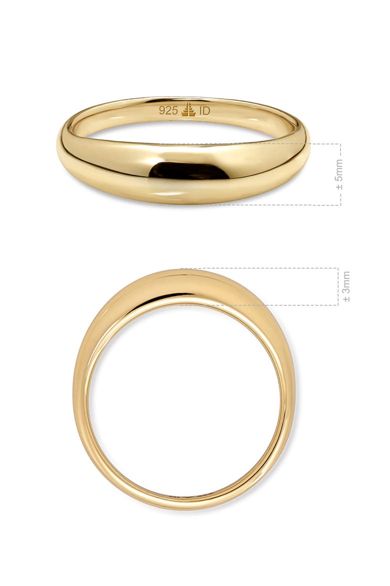 Dome Ring, Alternate, color, GOLD