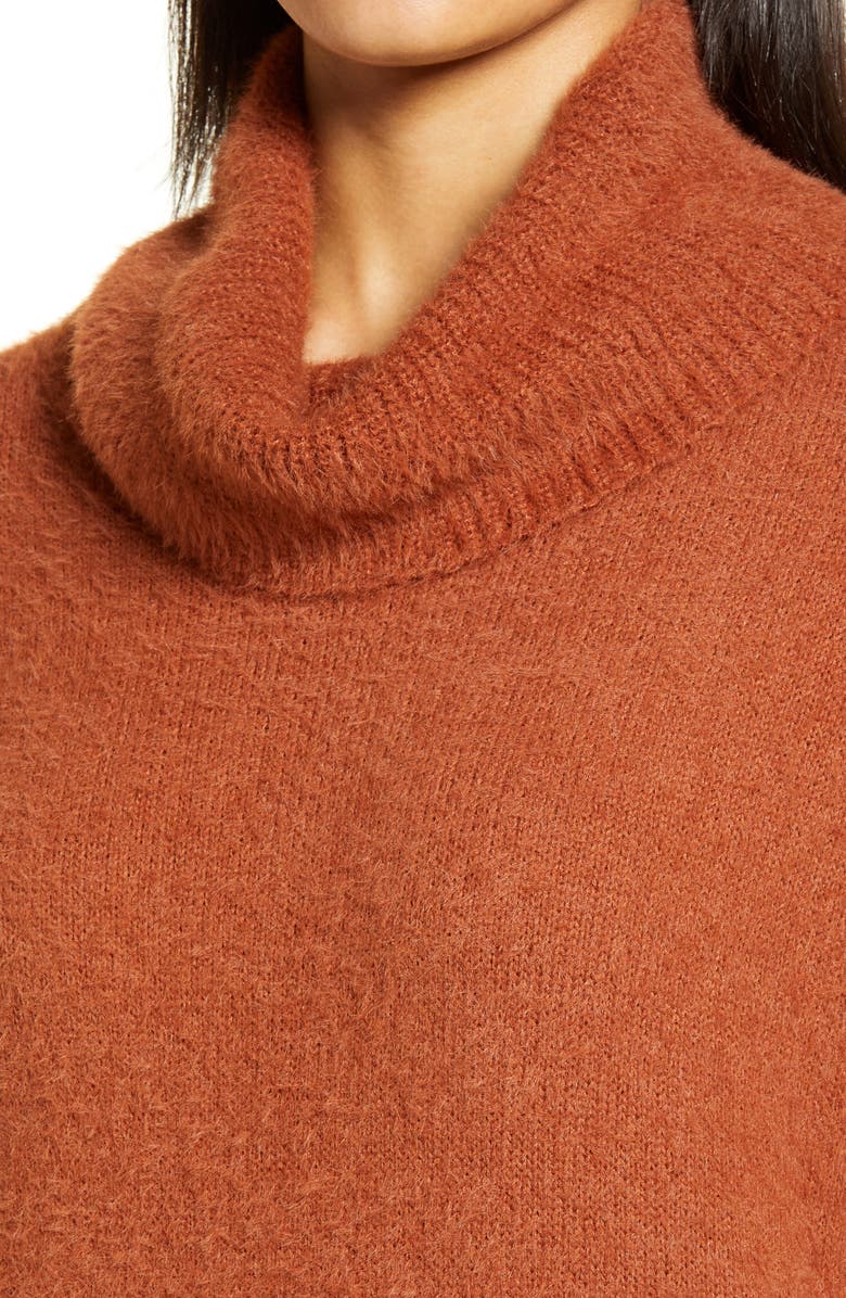 Caslon<sup>®</sup> Turtleneck Sweater, Alternate, color,