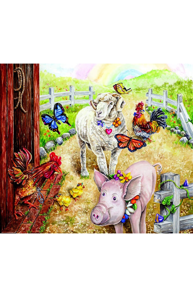 Sunsout Summer of Love 300 piece Jigsaw Puzzle for Adults, Main, color, Multicolor