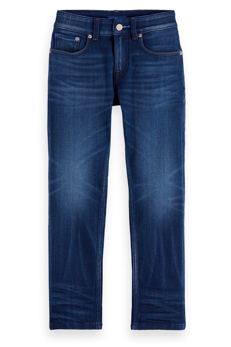 Kids' The Dean Loose Tapered Jeans, Main, color, ABSTRACT BLUE