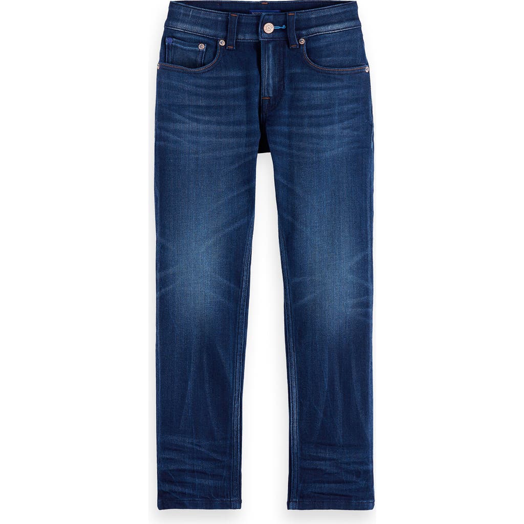 Scotch & Soda Kids' The Dean Loose Tapered Jeans In Gold