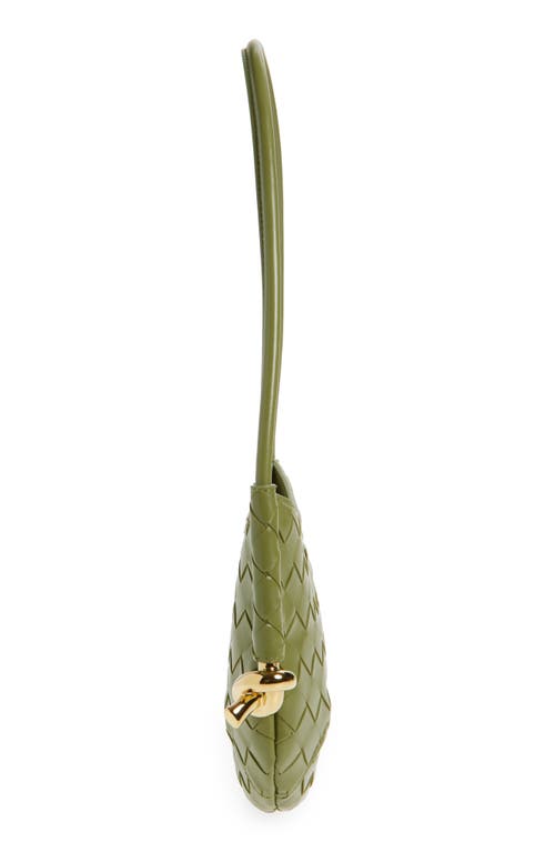 Bottega Veneta Mini Solstice Intrecciato Leather Hobo Bag