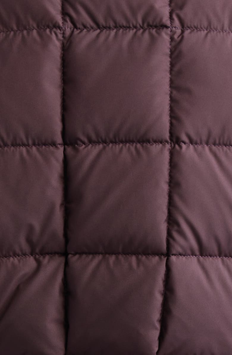Moncler Antigone Box Quilted Down Jacket, Alternate, color, Dark Mahogany
