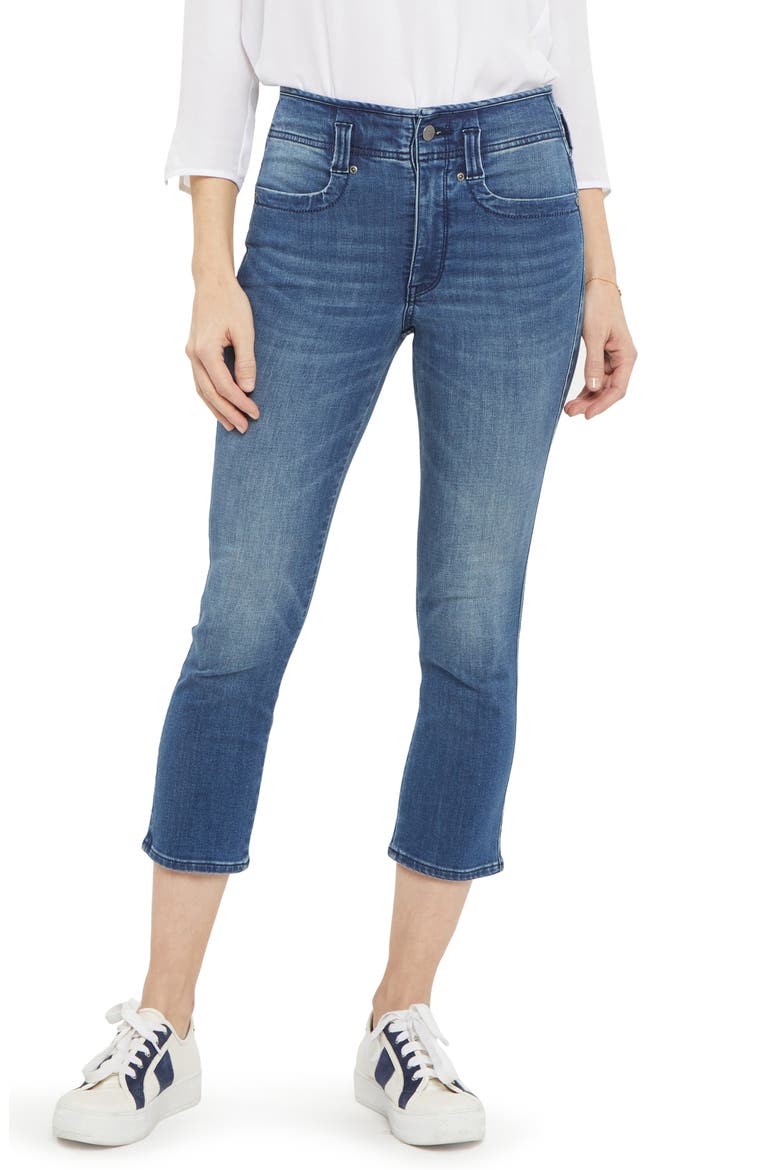 Ami Cool Embrace® Capri Jeans, Main, color, CALIENTE