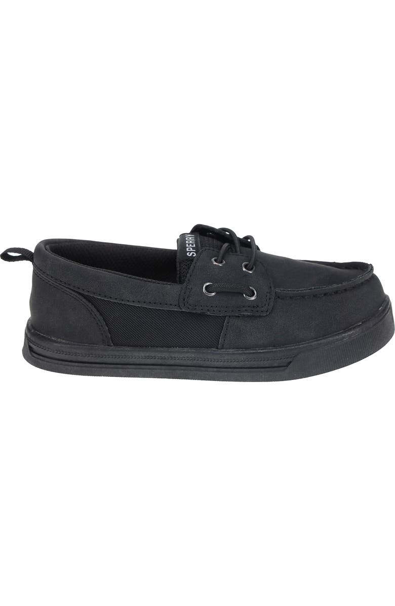 SPERRY TOP-SIDER<sup>®</sup> Kids' Banyan Boat Shoe, Alternate, color, Black