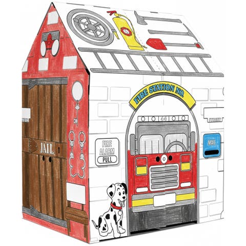 Police And Fire Station Kids Art & Craft