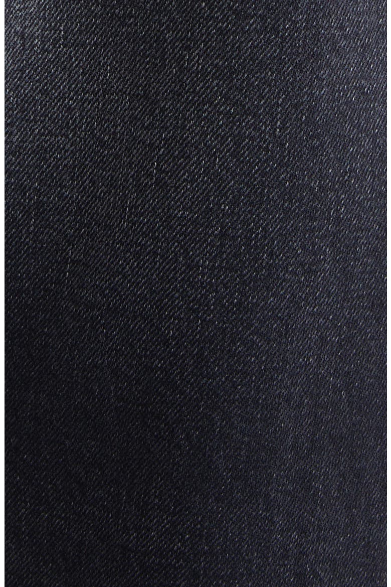 Crossover Ripped Ankle Jeans, Alternate, color, JAKE BLACK