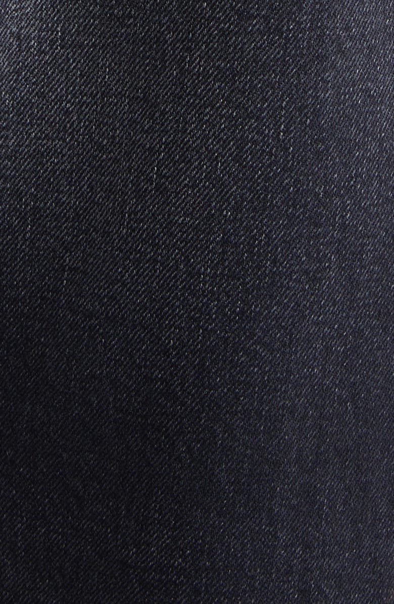 R13 Crossover Ripped Ankle Jeans, Alternate, color, Jake Black