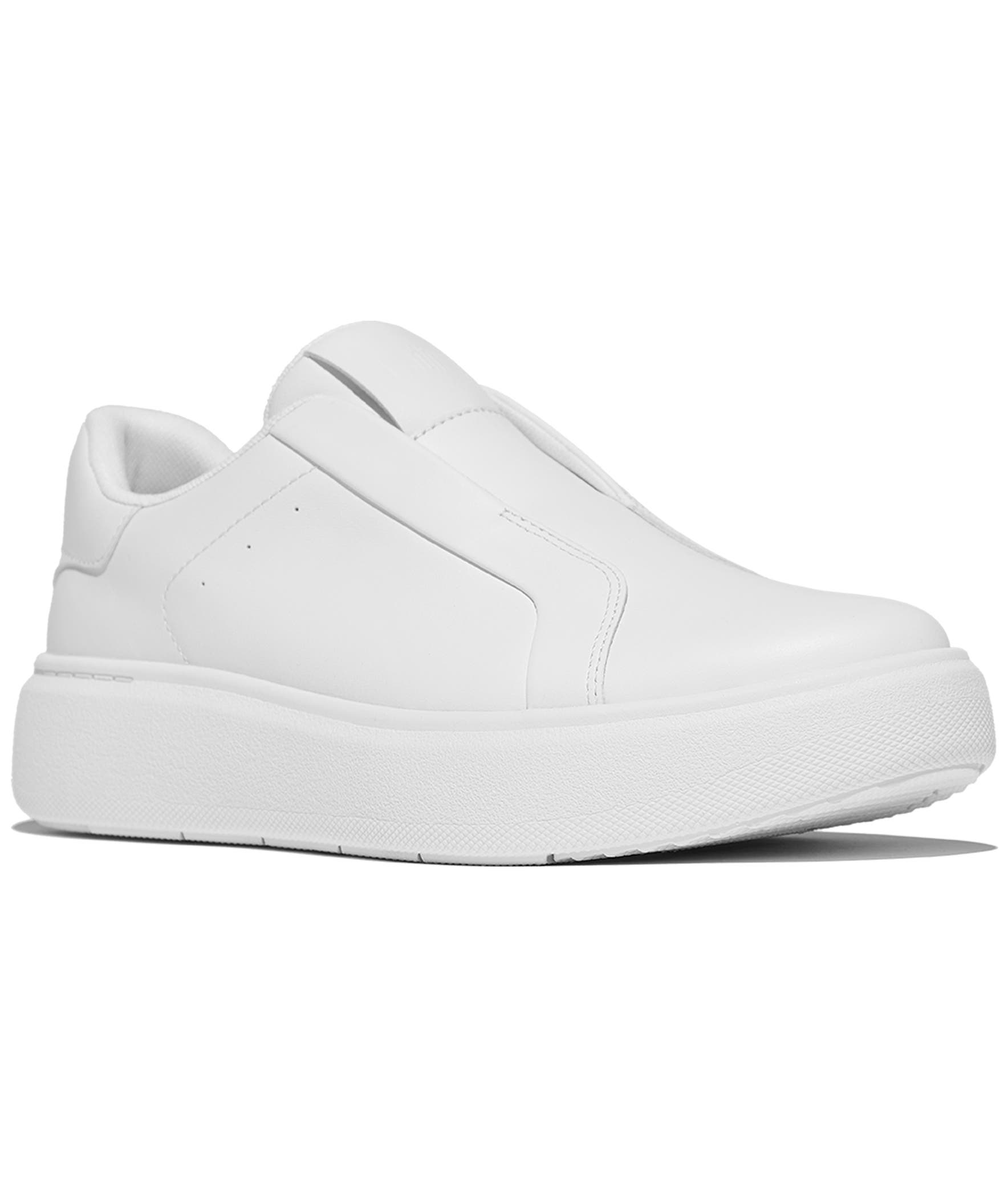 FitFlop RTG Leather Laceless Sneakers, Main, color, Urban White