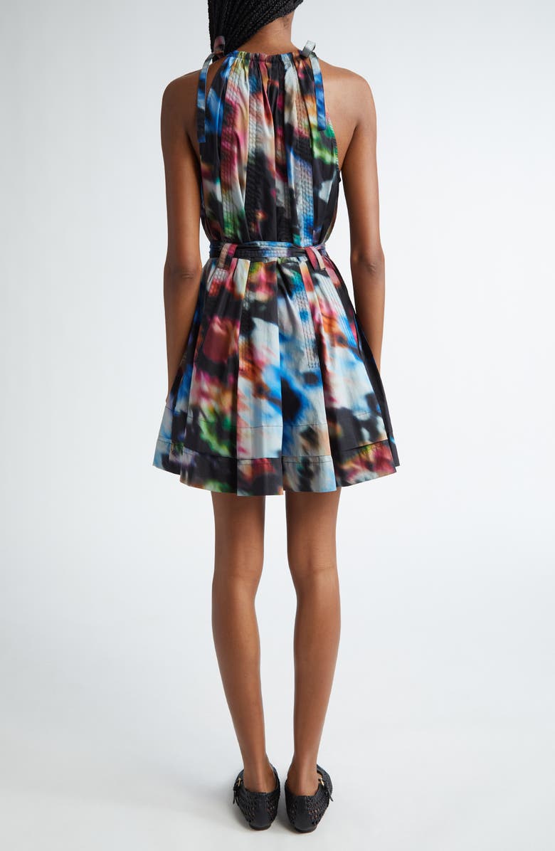 Ulla Johnson Brienne Print Belted Minidress, Alternate, color, 