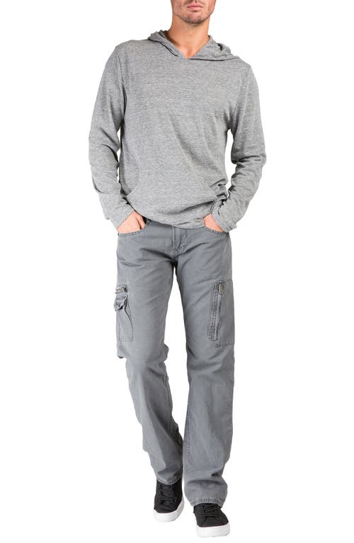 Level 7 Cargo Jeans In Gray