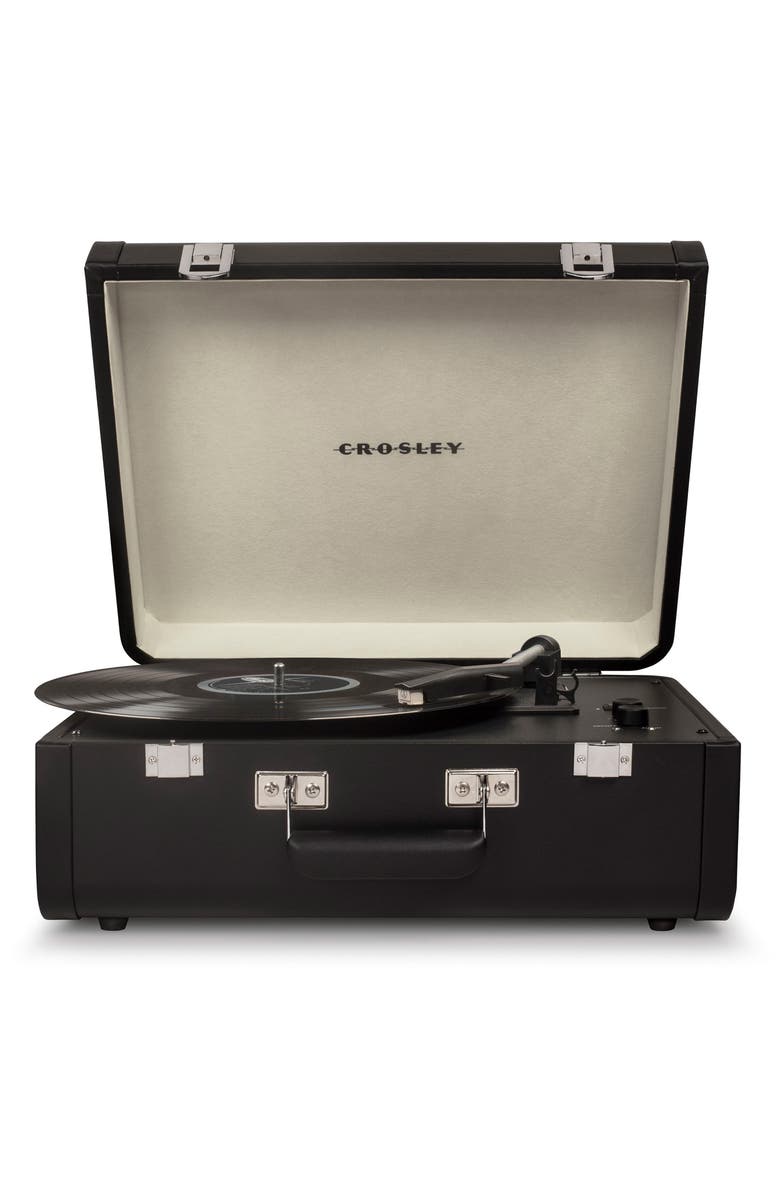 Crosley Radio Portfolio Bluetooth Portable Turntable, Main, color,