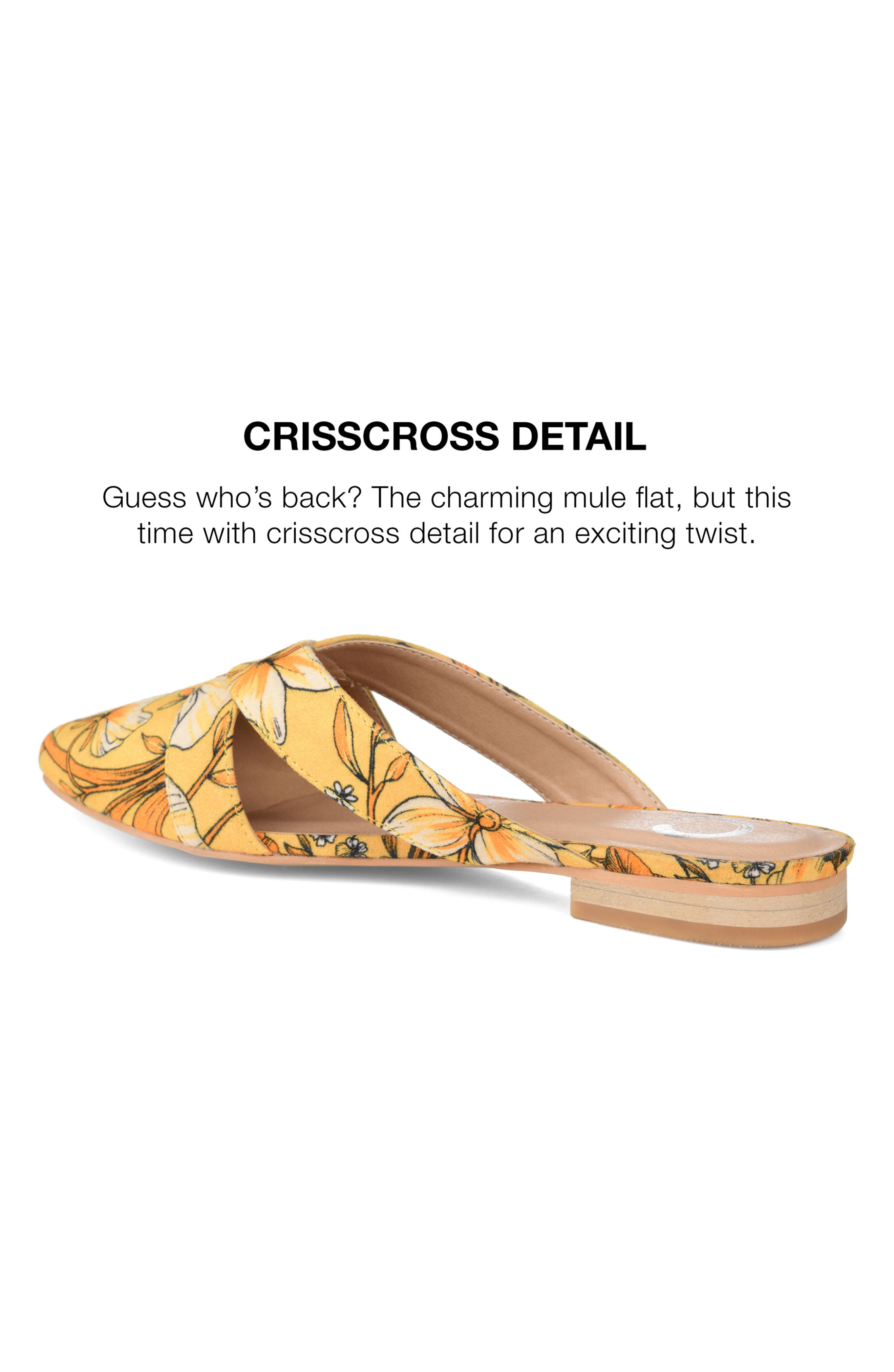 Journee Collection JOURNEE Giada Mule, Alternate, color, Floral