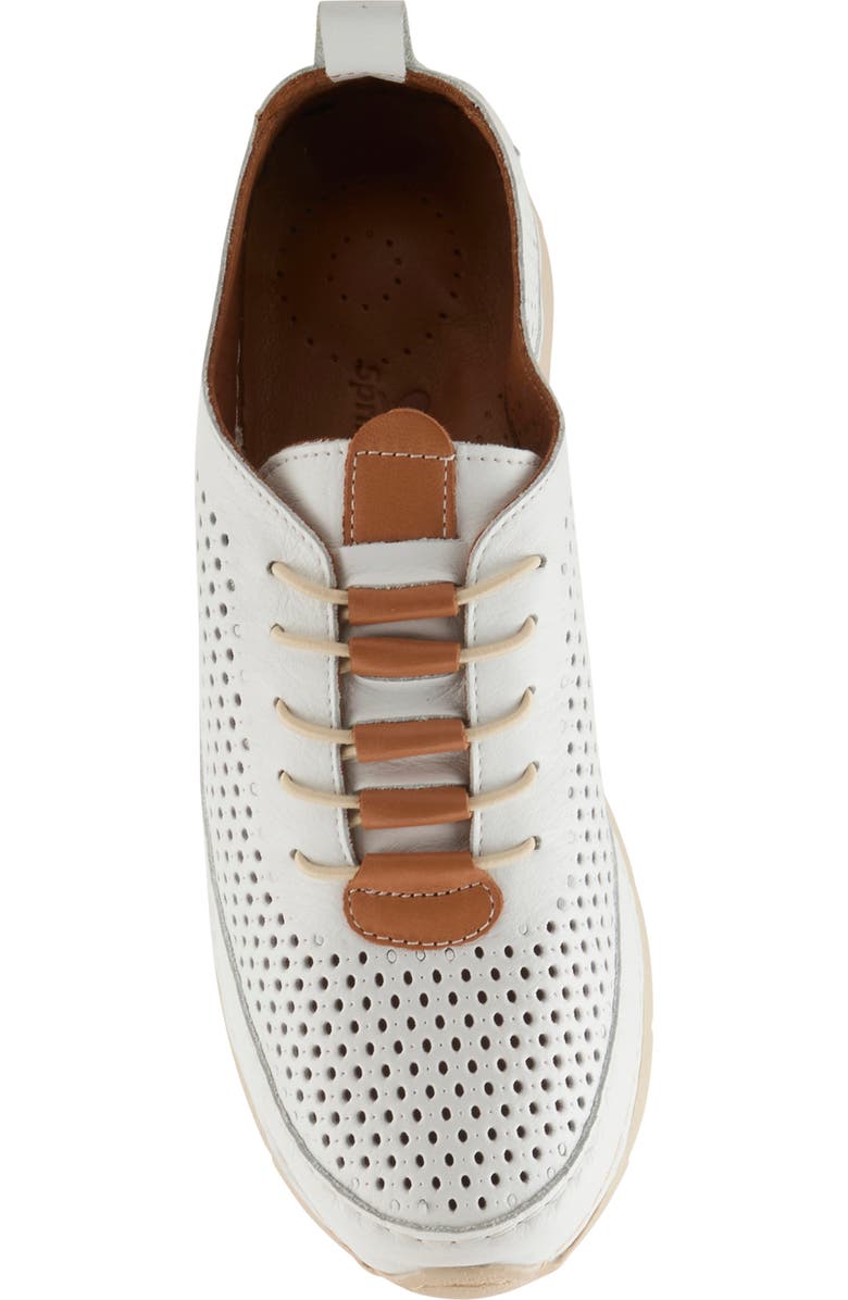 Spring Step Breen Perforated Sneaker, Alternate, color,