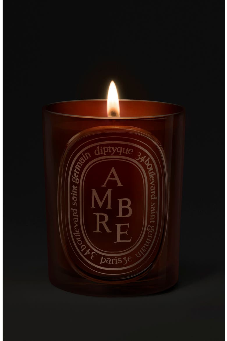 Ambre (Amber) Medium Candle, Alternate, color, NO COLOR