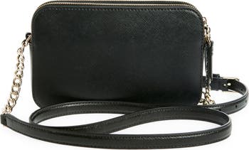 cameron double zip crossbody bag
