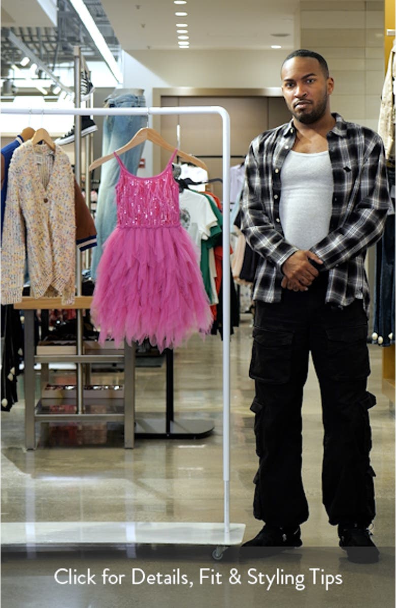 Kids' Cosmic Dance Tutu Party Dress, sales video thumbnail