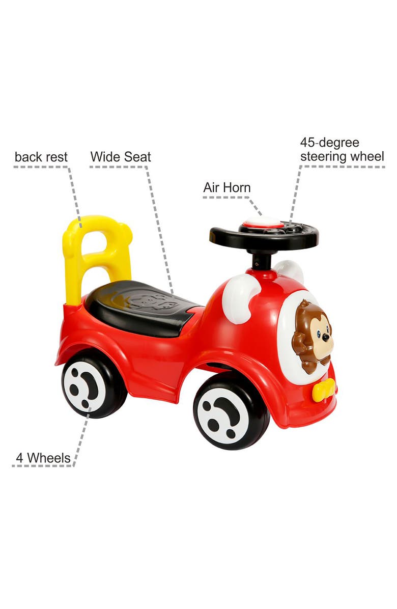 Trimate Foot To Floor Rideon Car W/ Music, Alternate, color, Multicolored
