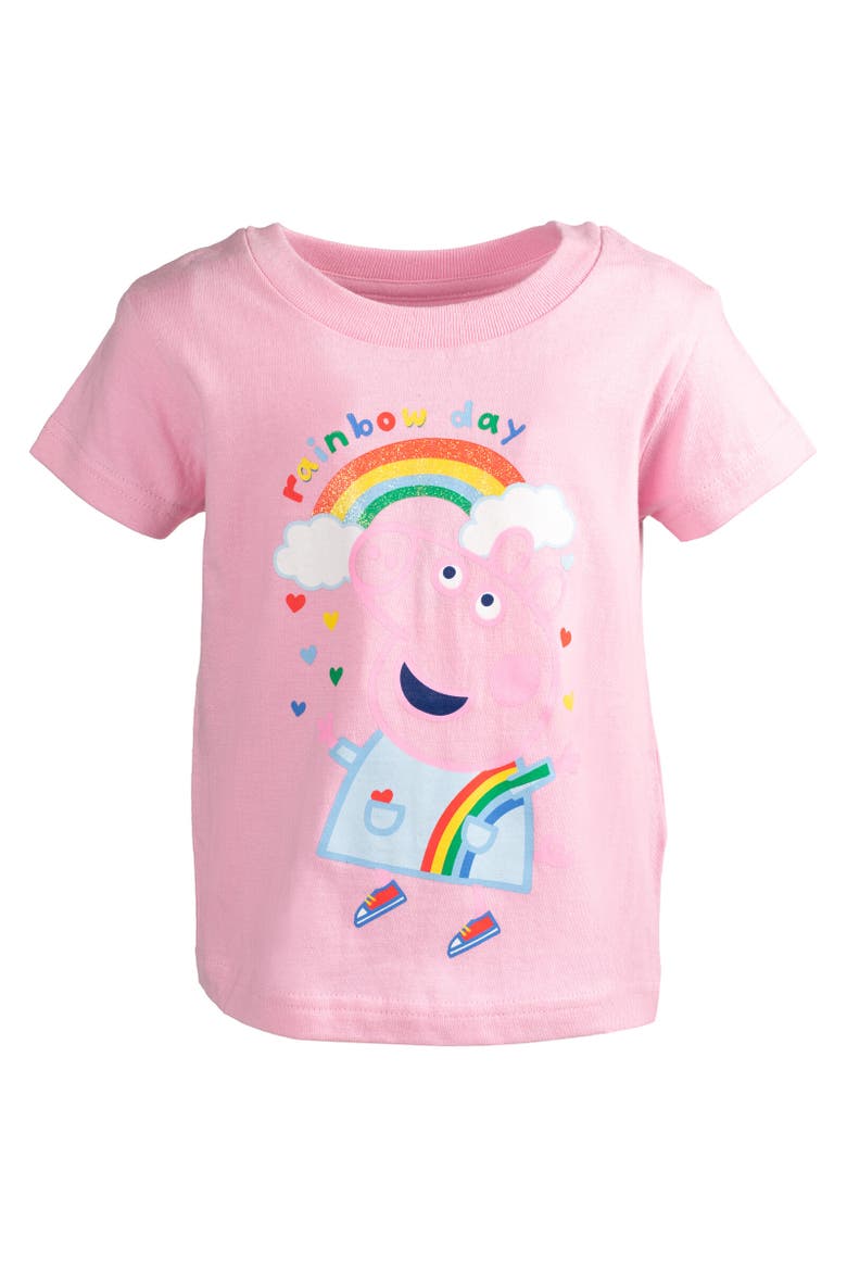 2-Pack T-Shirts, Alternate, color, Navy Blue / Pink