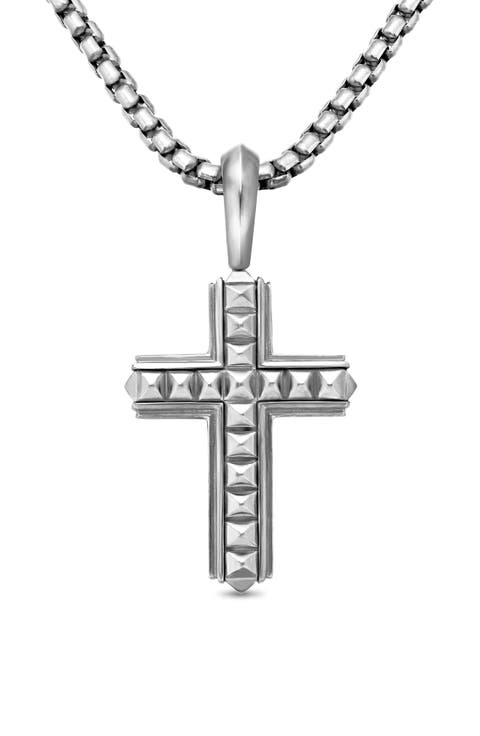 Men's Pyramid Cross Pendant