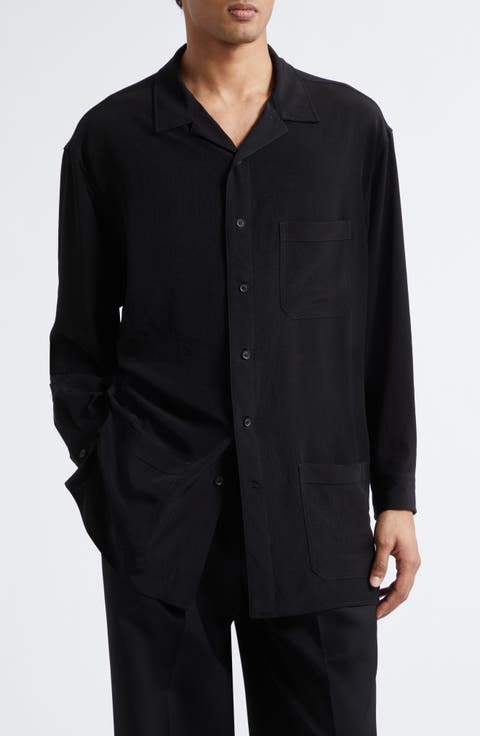 Oversize Button-Up Shirt