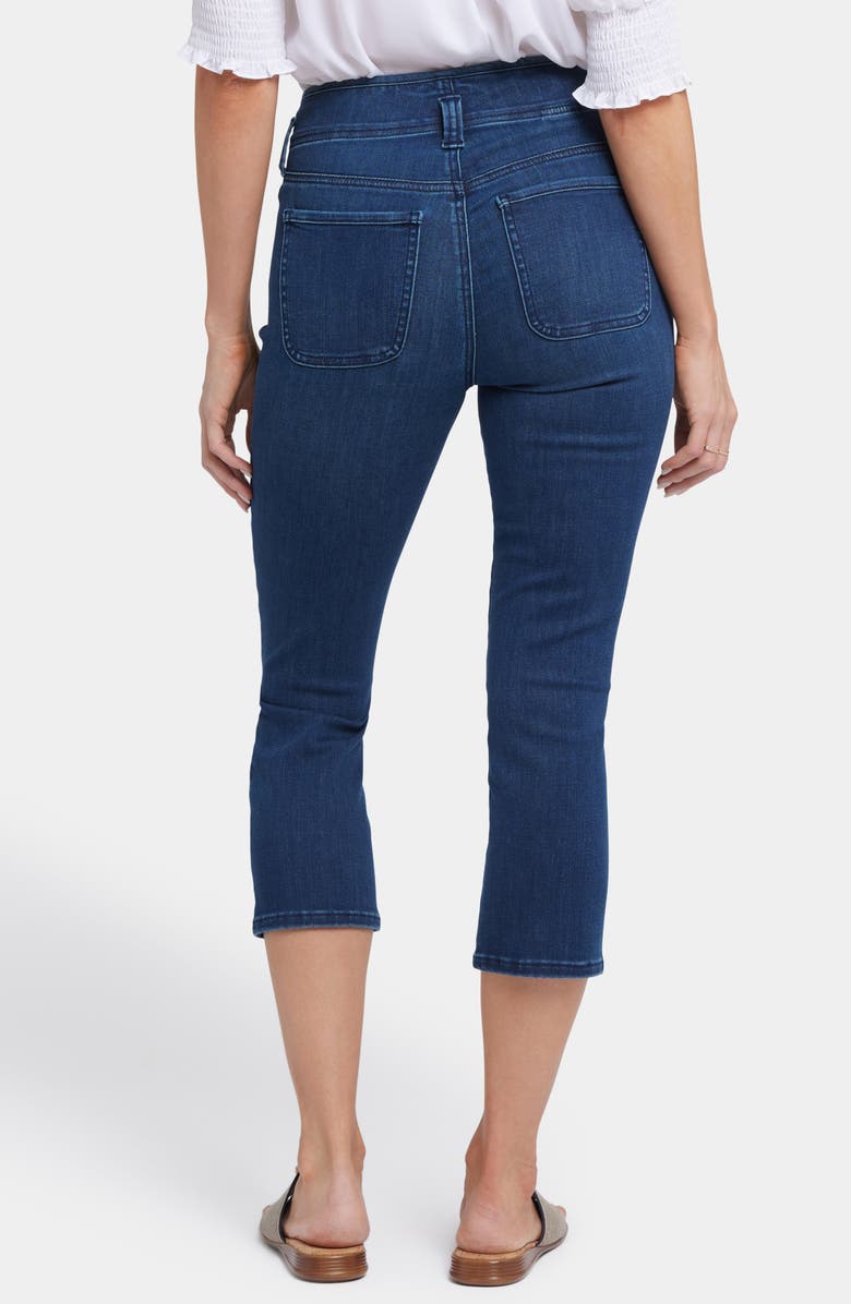 NYDJ Ami High Waist Skinny Capri Pants, Alternate, color, Ibiza Blues