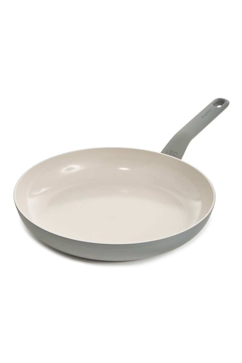 Leo Balance Nonstick 12" Frying Pan, Main, color, MOON MIST