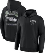 FANATICS Men's Fanatics Black Seattle Seahawks Nightfall Long Sleeve Fleece Hoodie