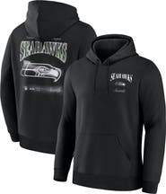 FANATICS Men's Fanatics Black Seattle Seahawks Nightfall Long Sleeve Fleece Hoodie