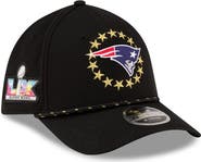 New Era Men's New Era Black New England Patriots Super Bowl LX 39THIRTY M-Crown Rope Flex Hat