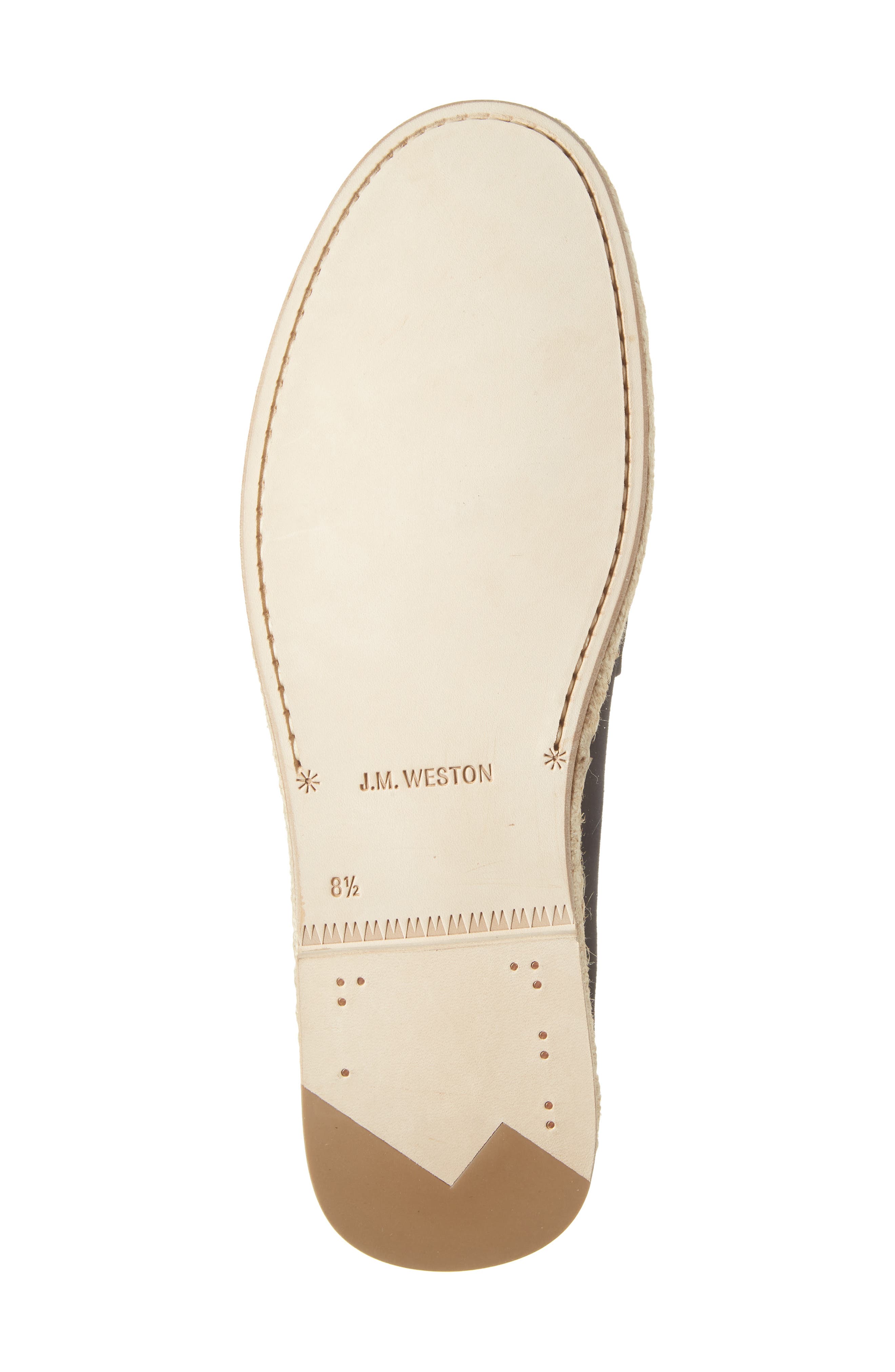 JM WESTON Uzes Espadrille Convertible Loafer, Alternate, color, Navy