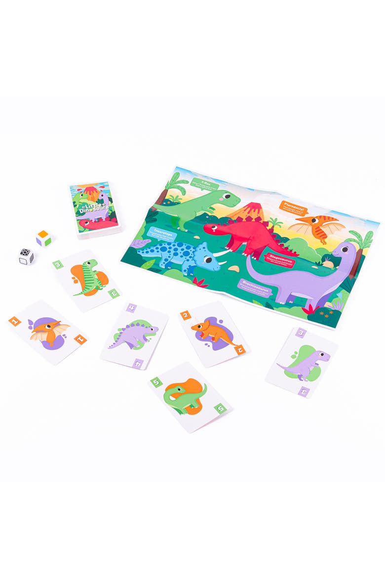 Little Dinosaurs, Color and Pattern Recognition Game, Alternate, color, Multicolored