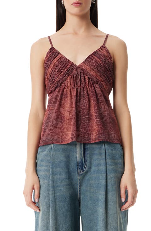 Vickie Shirred Camisole