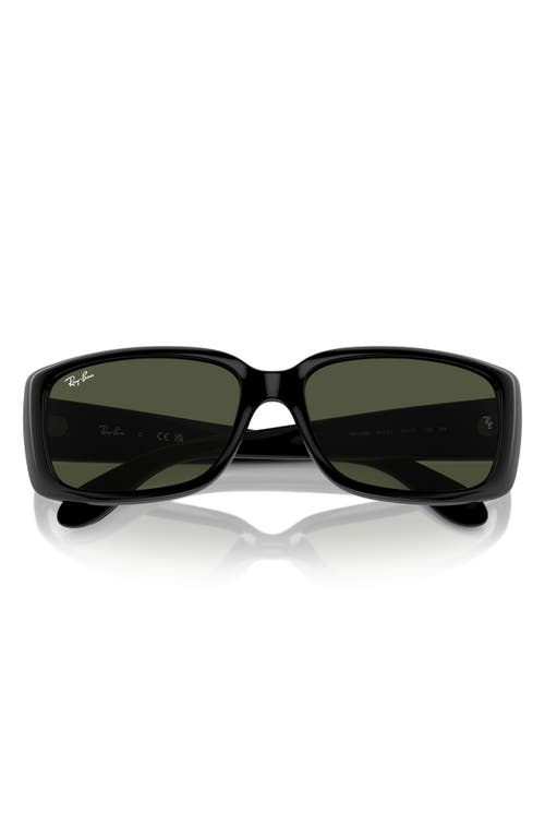 Ray Ban 58mm Rectangular Sunglasses
