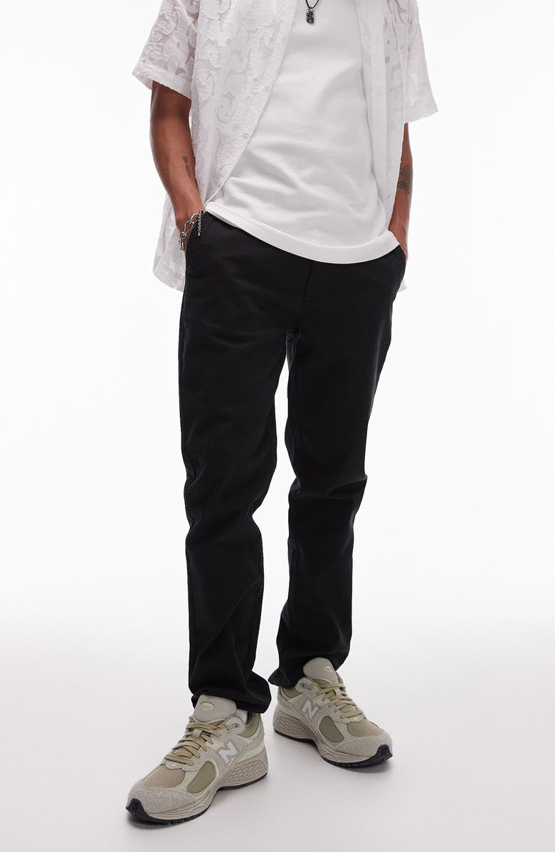 Topman Slim Fit Chinos, Main, color,