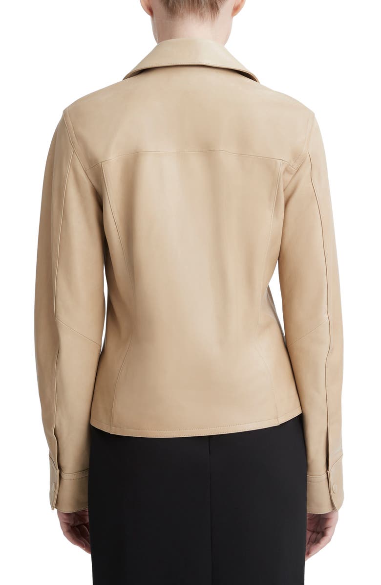 Vince Leather Jacket, Alternate, color,