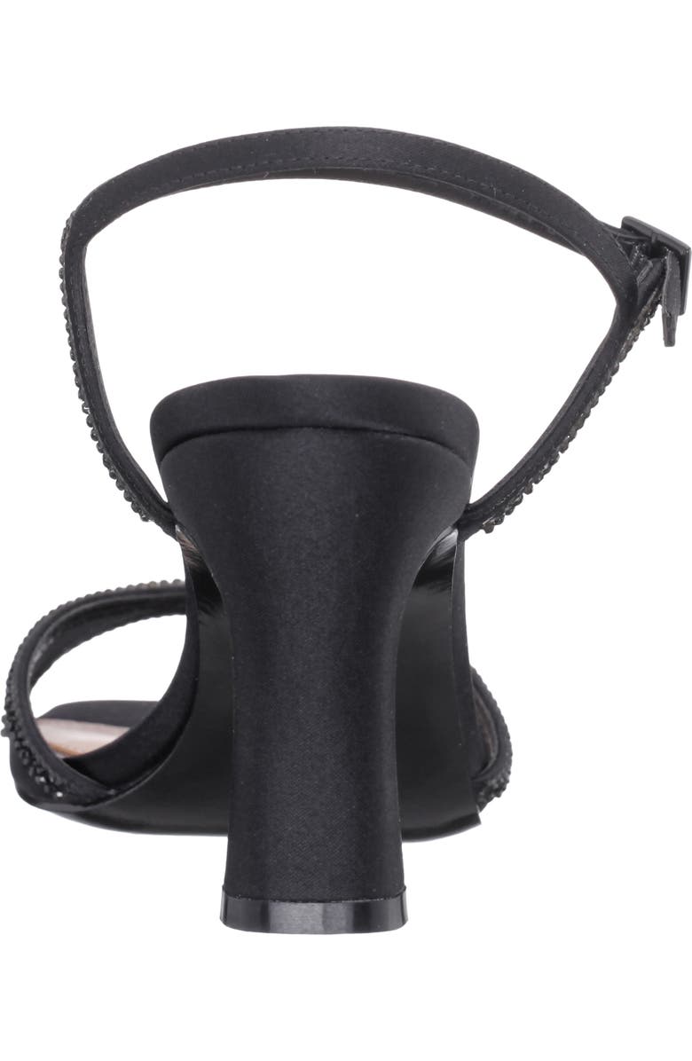 Nina Adela Ankle Strap Sandal, Alternate, color, Black