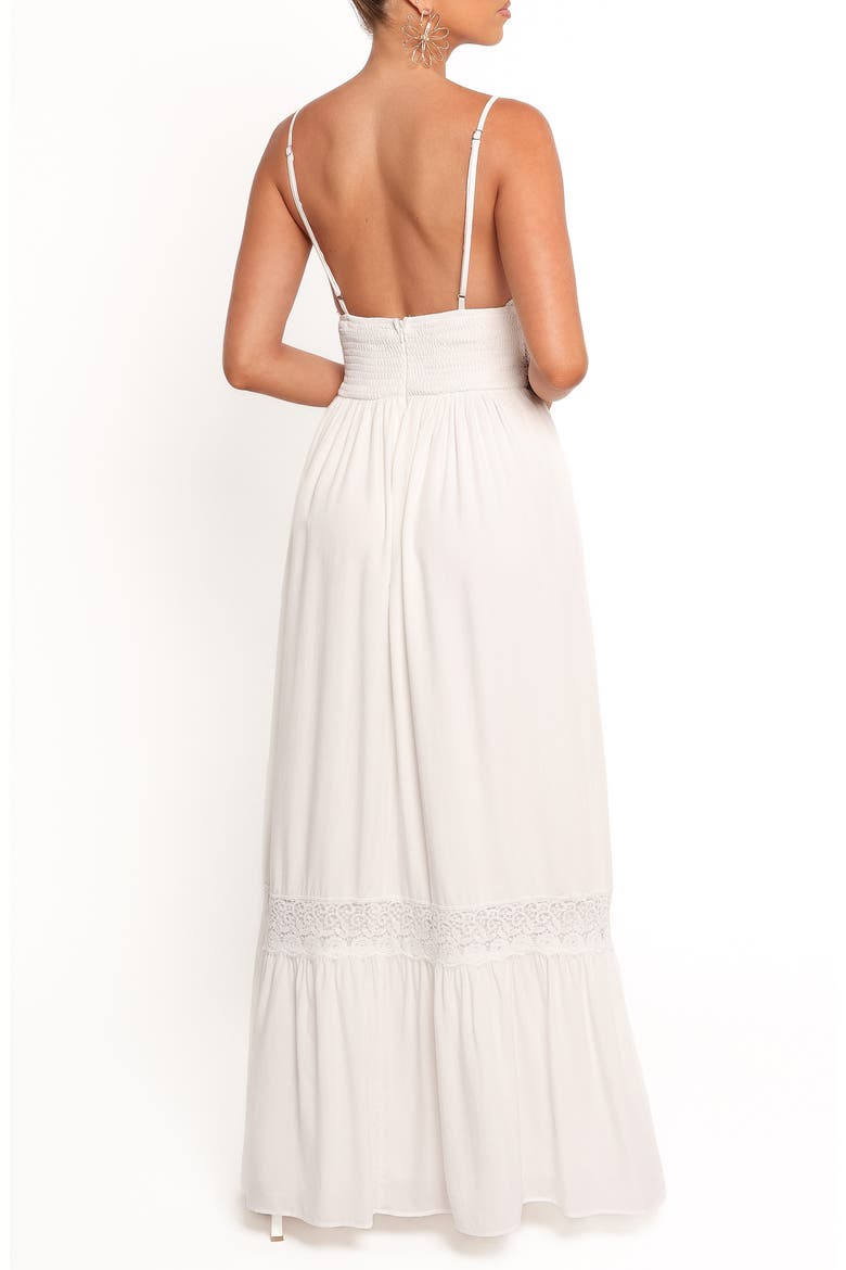 Kiran Lace Maxi Dress, Alternate, color, WHITE