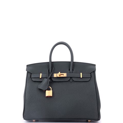 Birkin Handbag Green Togo with Gold Hardware 25