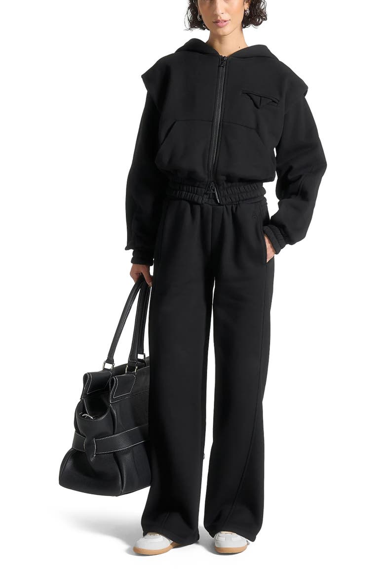 Iris Relaxed Joggers, Main, color, Black