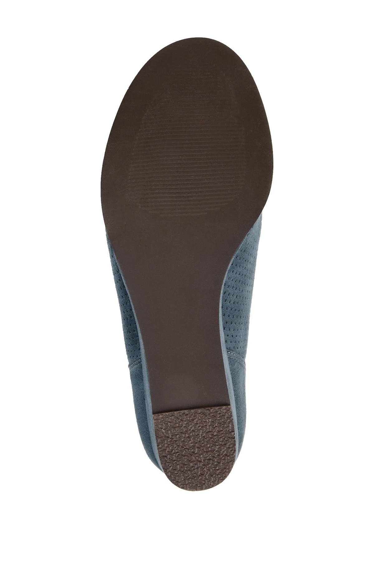 Journee Collection Mylee Perforated Wedge Bootie, Alternate, color, Blue