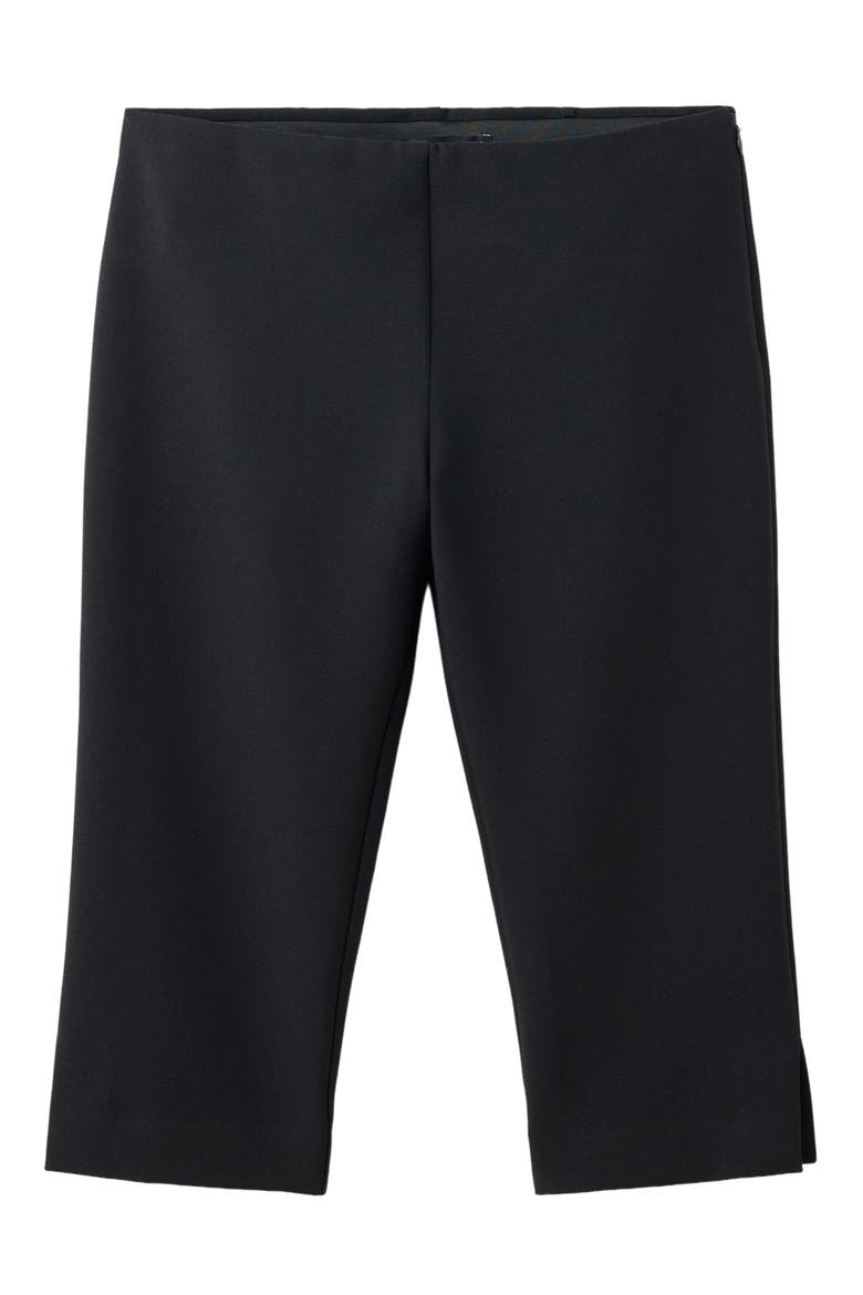 Slim Fit Capri Pants, Main, color, BLACK