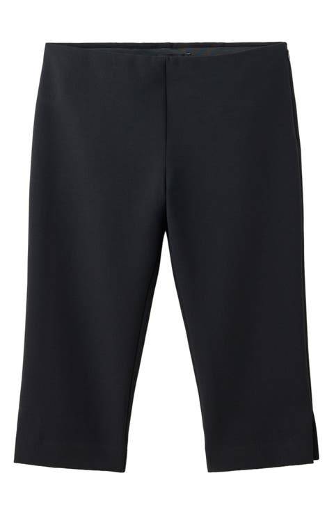 Slim Fit Capri Pants