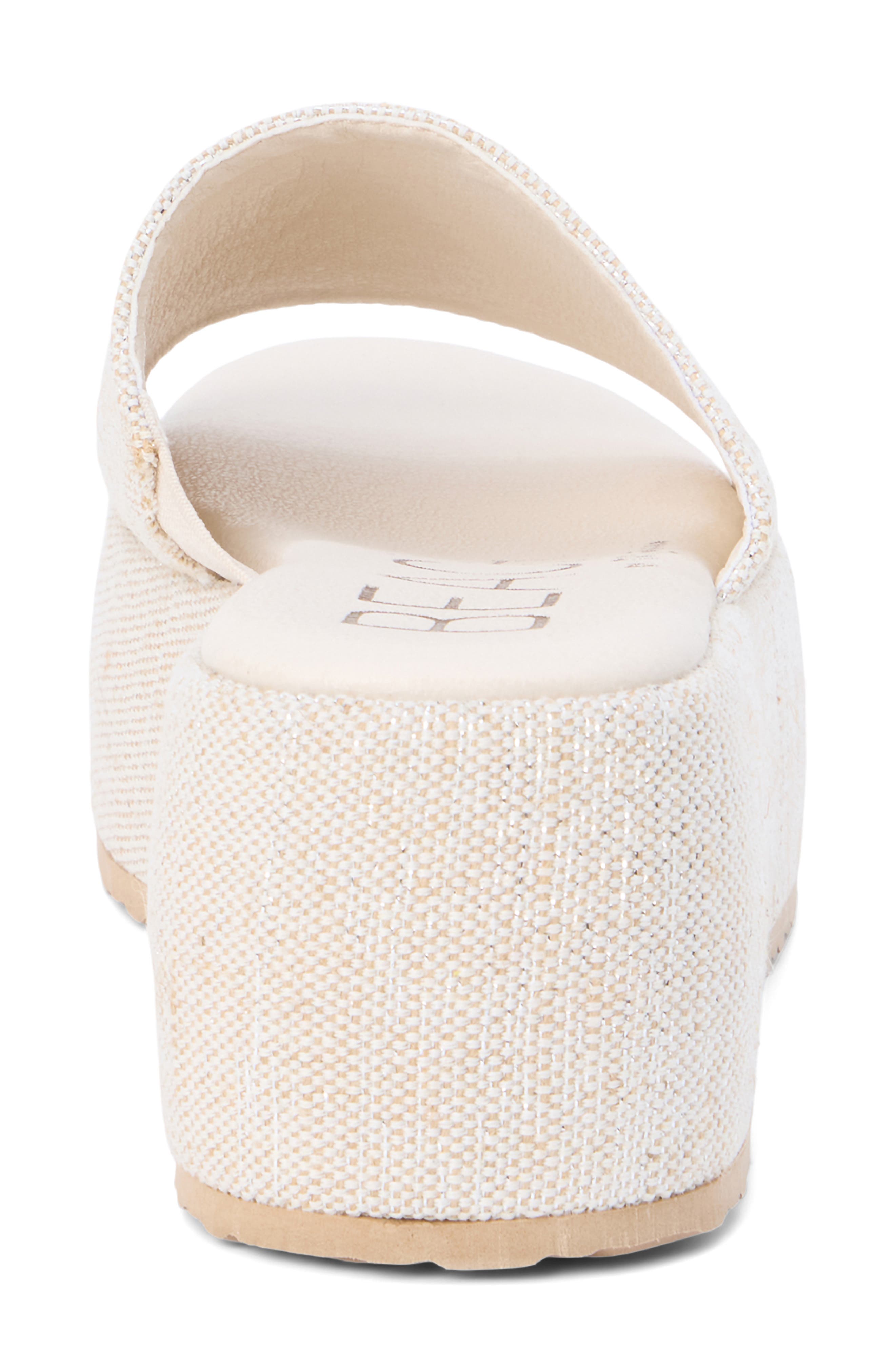 Coconuts by Matisse Pismo Platform Wedge Sandal, Alternate, color, Silver Speckle