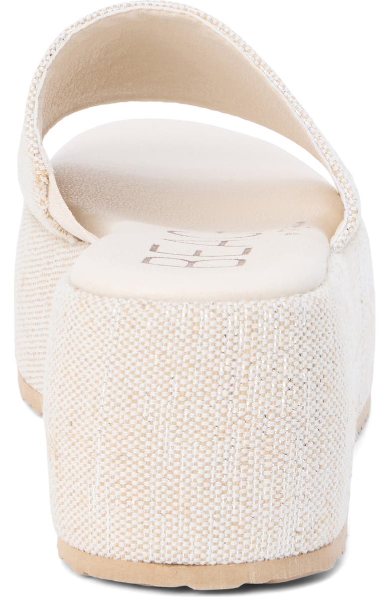 Coconuts by Matisse Pismo Platform Wedge Sandal, Alternate, color, Silver Speckle